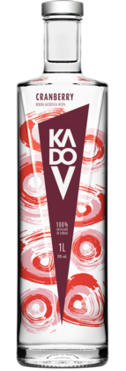 Vodka Sabor Cranberry Kadov Cereser 6x1000ML