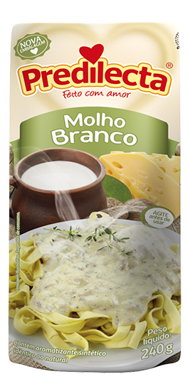 Molho Branco Std Up Predilecta 24x240Gr