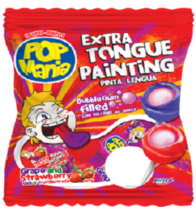Pirulito Extra Tongue Painting Riclan 14x50x17Gr