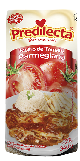 Molho Parmegiana Std Predilecta 24x340Gr