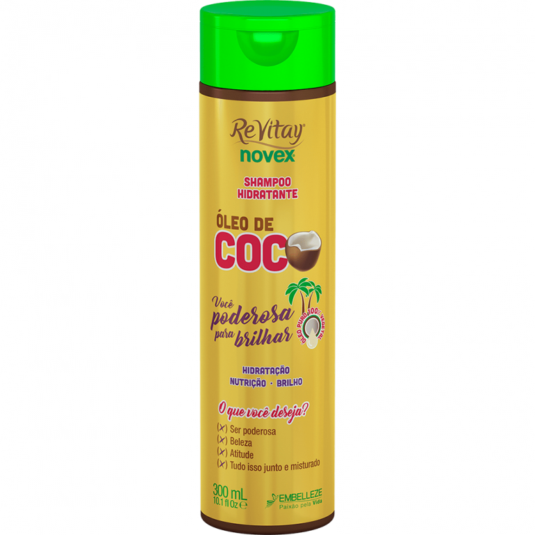 Shampoo Oleo de Coco Vitay Novex 300ML