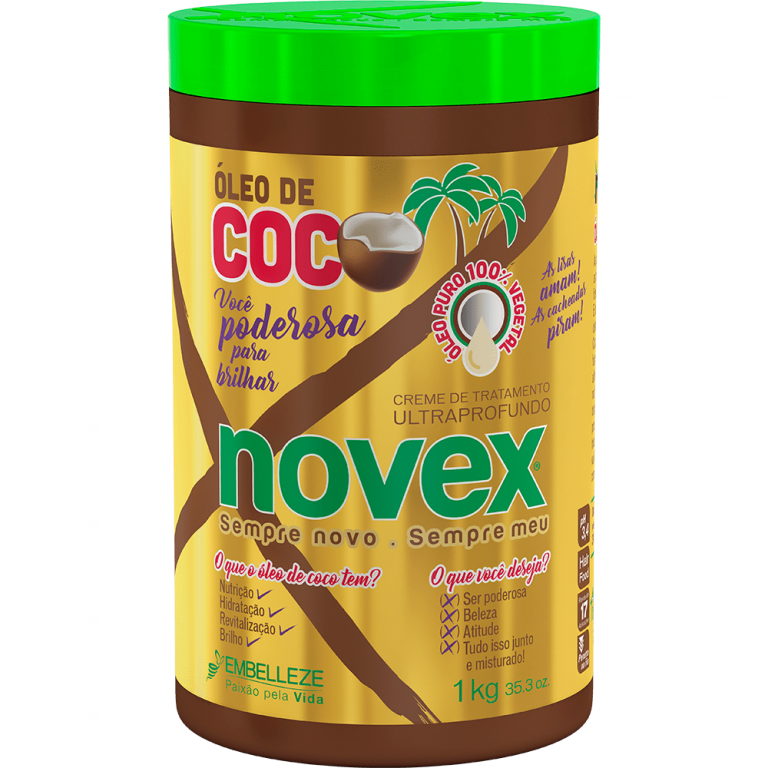 Creme de Tratamento Oleo de Coco Novex 1Kg