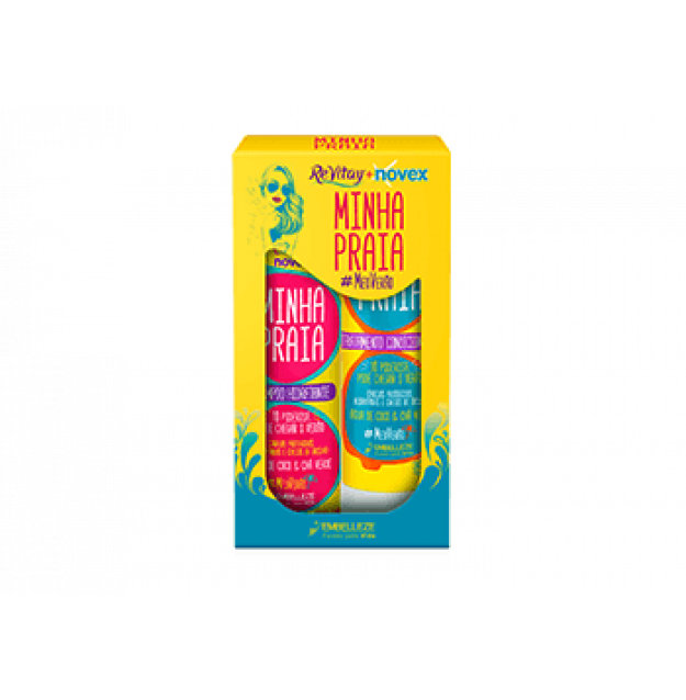 Shampoo + Cond. Kit Minha Praia Nutrie Novex
