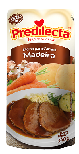Molho Madeira Std Up Predilecta 24x340Gr