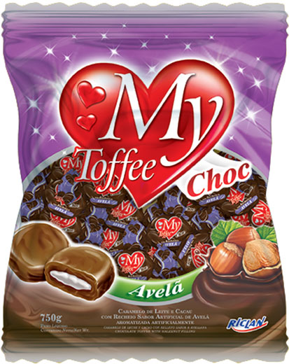 Bala My Tofee Choc/Avela Riclan 10x600Gr