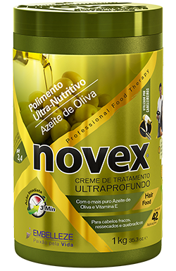 Creme de Tratamento Azeite de Oliva Novex 1Kg