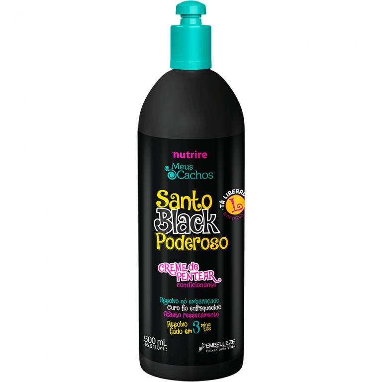 Creme Pentear Santo Black/Mistic Novex 500ML