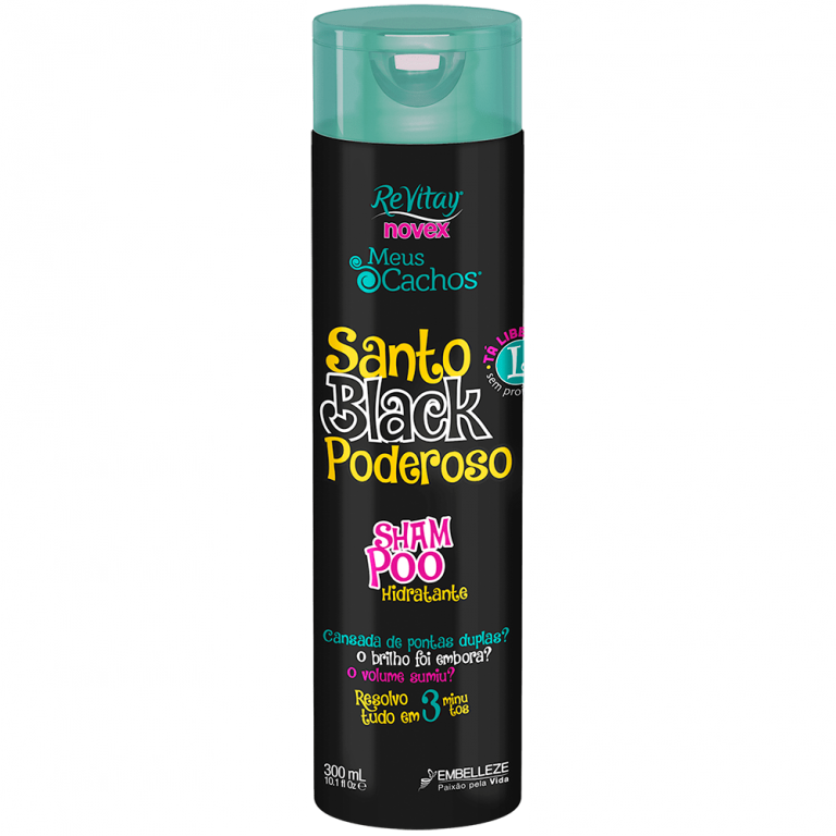 Shampoo Santo Black/Mistic Novex 300ML
